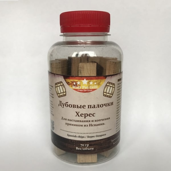 Палочки Херес дубовые 70г по цене 