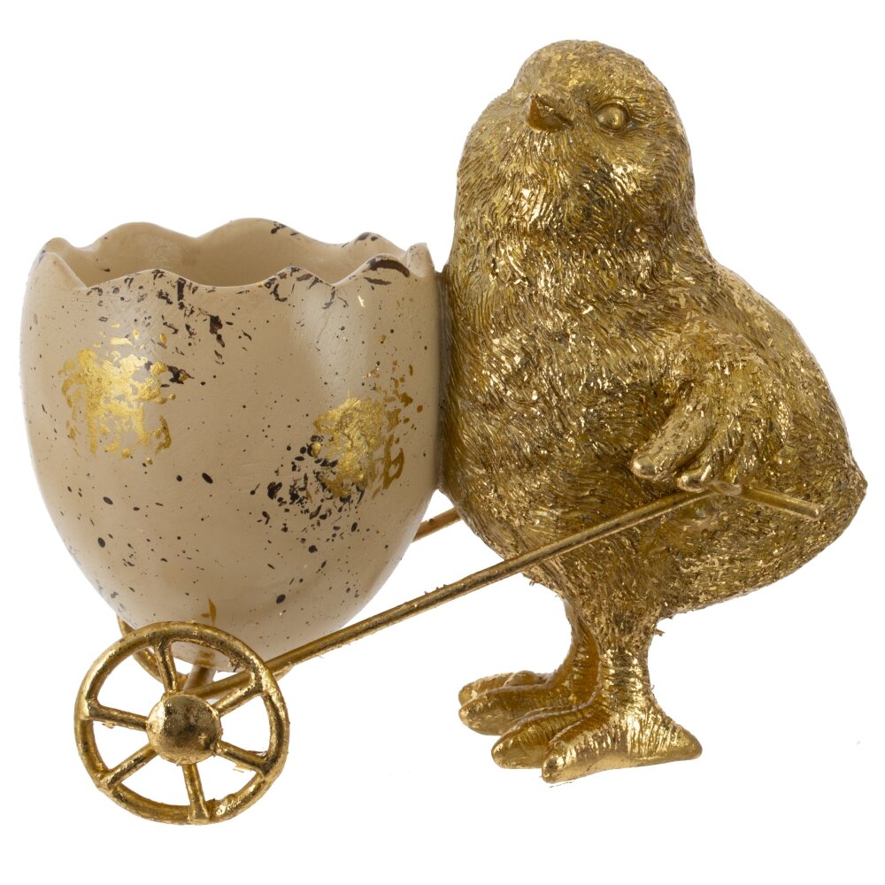 Подставка декоративная для яйца Цыпленок 13х7х11см арт.819079 по цене 