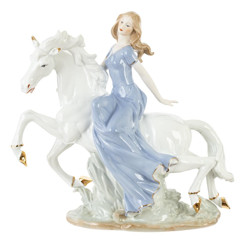 Фигурка Девушка 29x10x8,5см, керамика арт.820263 по цене 