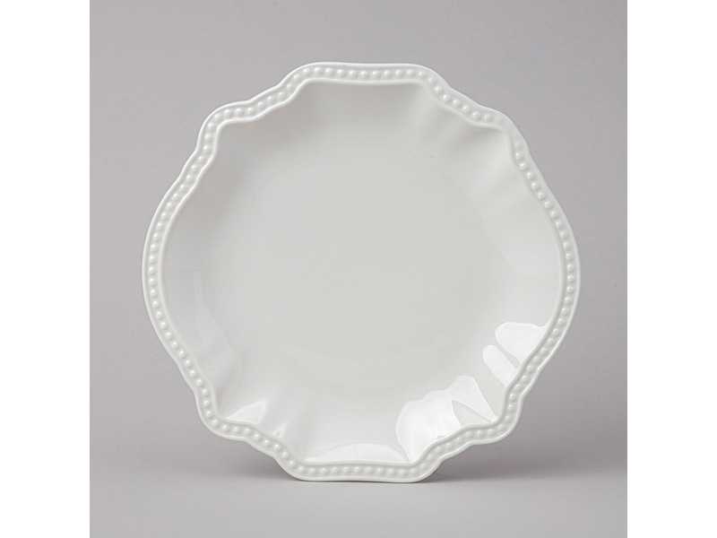 Тарелка закусочная Лефард Лента 21,5см, фарфор арт.761-122 по цене 