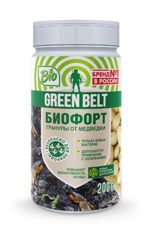Инсектицид Грин Бэлт Биофорт от медведки  и почвообитающих 200г туба по цене 