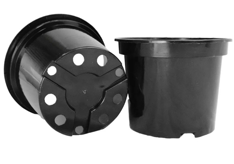 Горшок рассадный круглый С2 (2 л, D=17см, высота - 13 см) по цене 