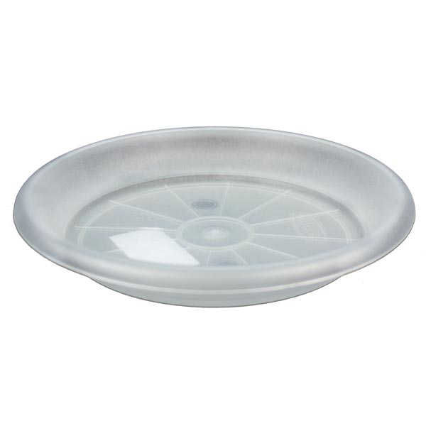 Поддон Сантино ТЕРРА для кашпо 2,3л пластик d15,5см прозрачный по цене 