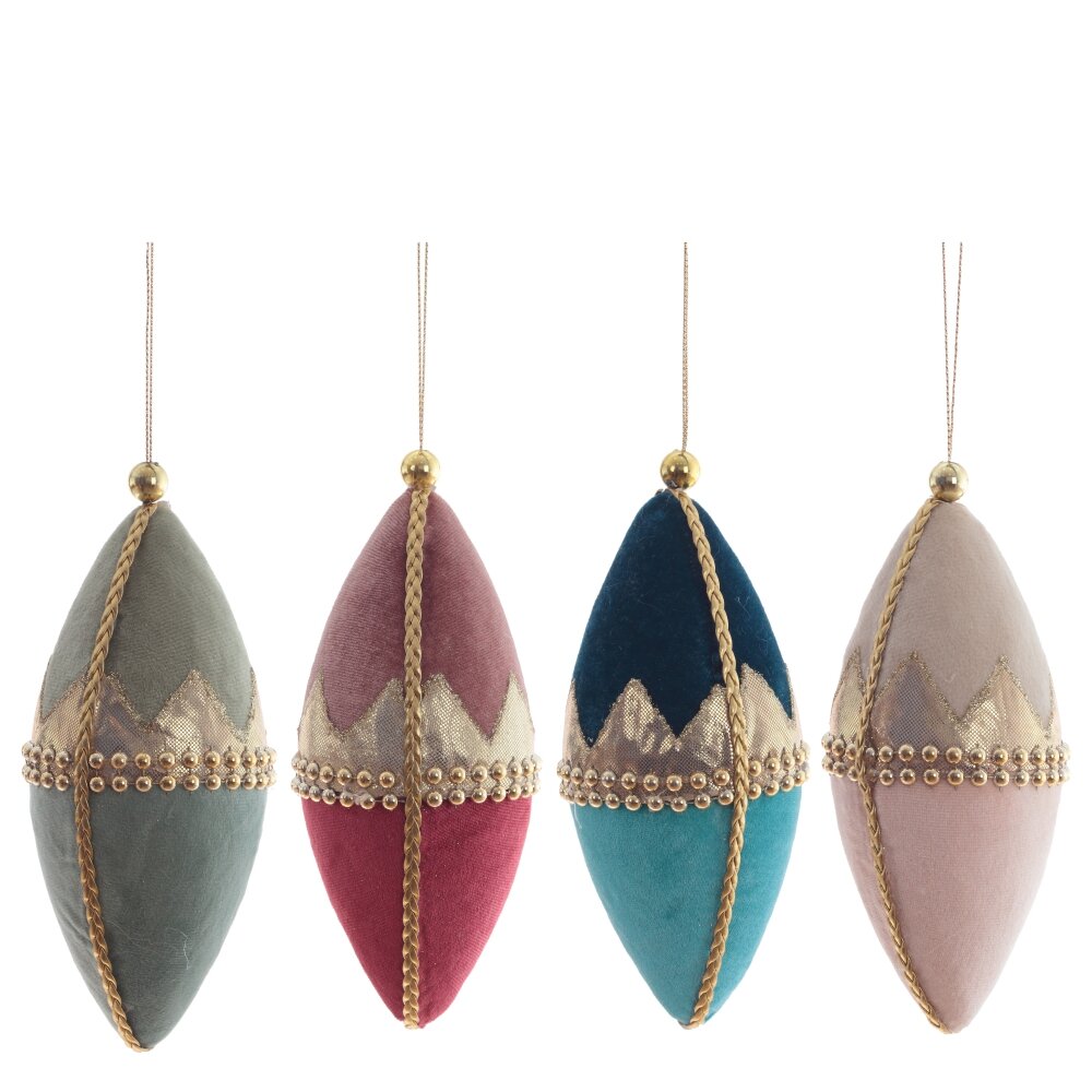 Украшение новогоднее Сосулька 8х8х17см 4в. арт.808692 по цене 