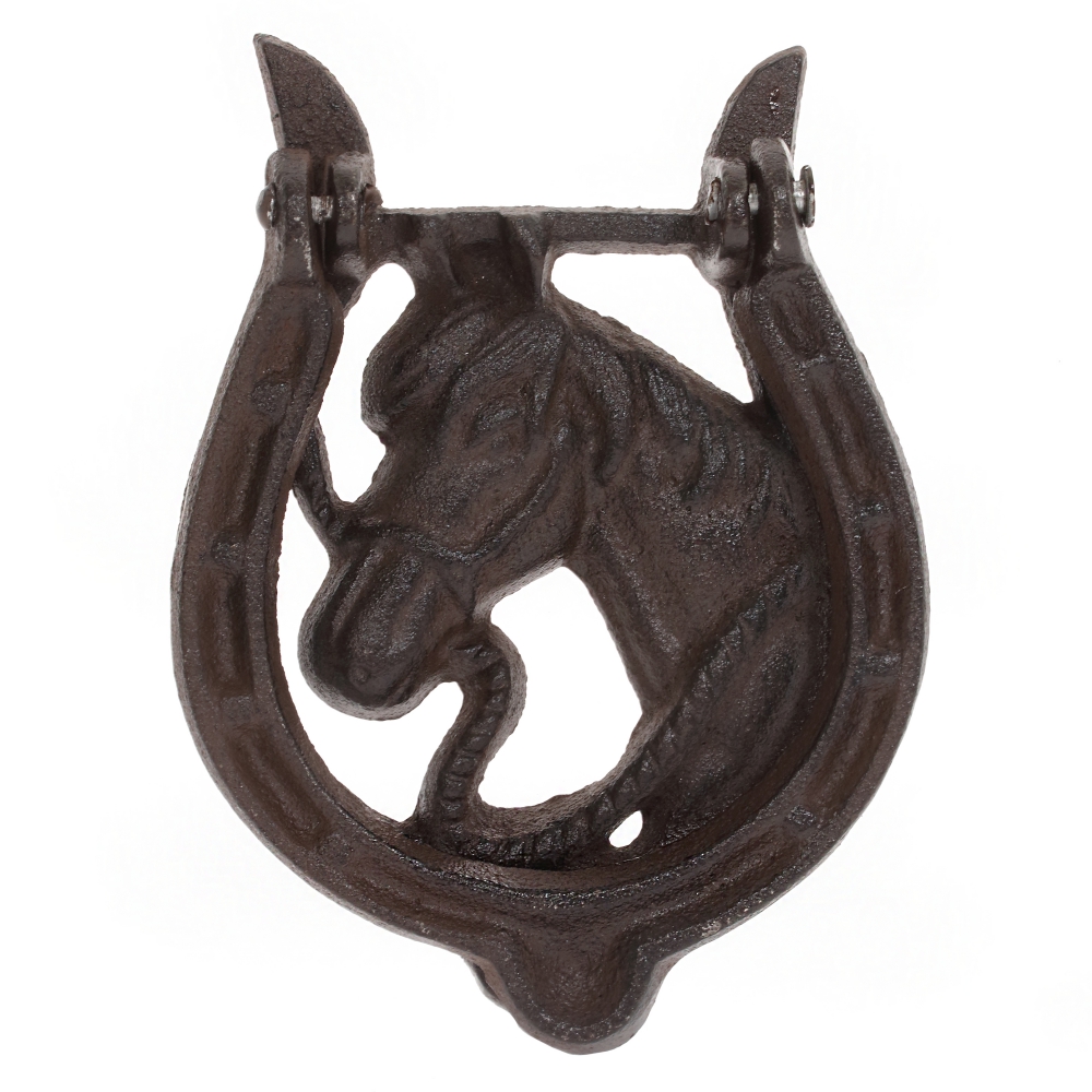 Дверной молоток Лошадь 11,5х2,5х15см по цене 