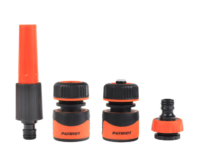 Набор для полива, 4 предмета, PP+TPR, рифл. поверх. - Patriot SNP-12 по цене 