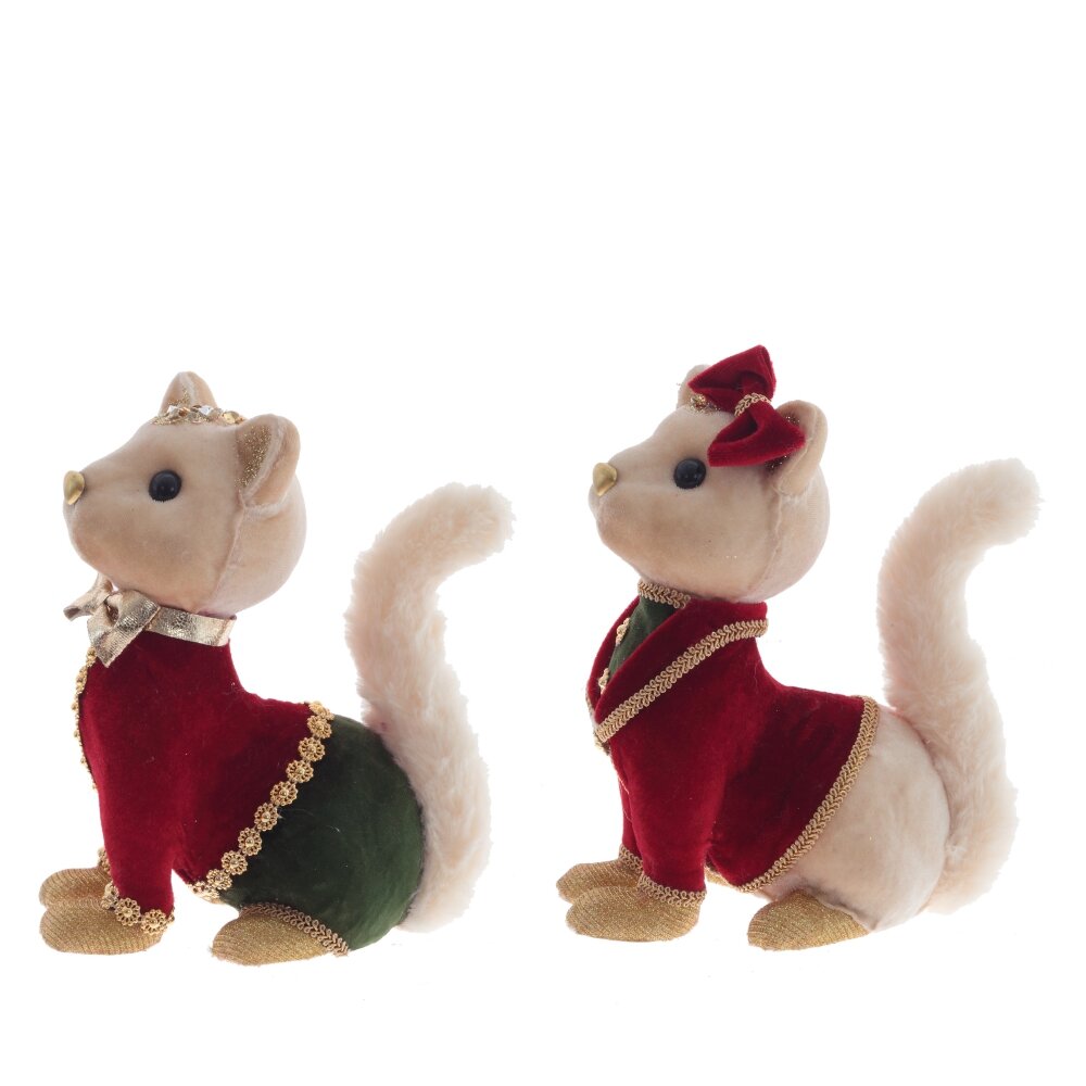 Фигурка декоративная Кошечка 16х10х20см 2в. арт.806863 по цене 