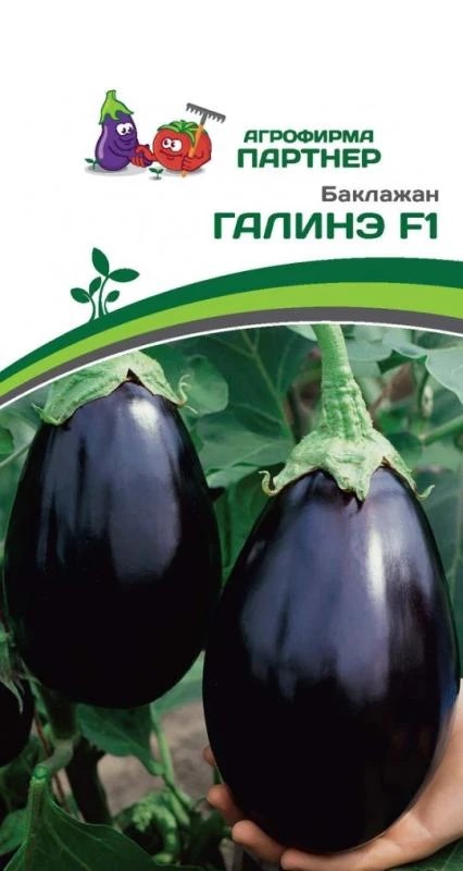 Семена Баклажан Галинэ F1 10 шт. Партнер 
