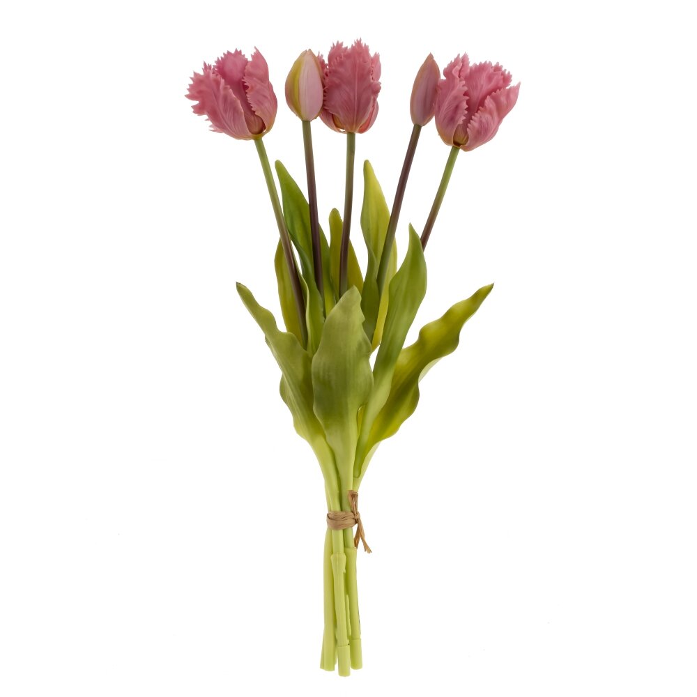 Цветы искусственные Букет Тюльпанов 10х10х40см арт.817311 по цене 
