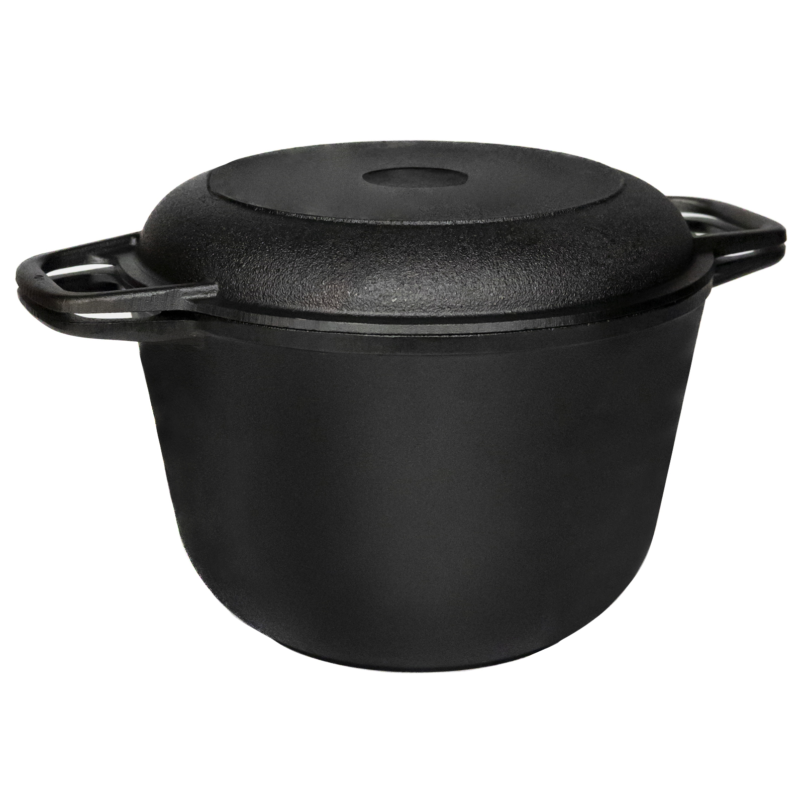 Кастрюля Гардарика с крышкой-сковородой 6,0л чугунная арт.1306-4 по цене 