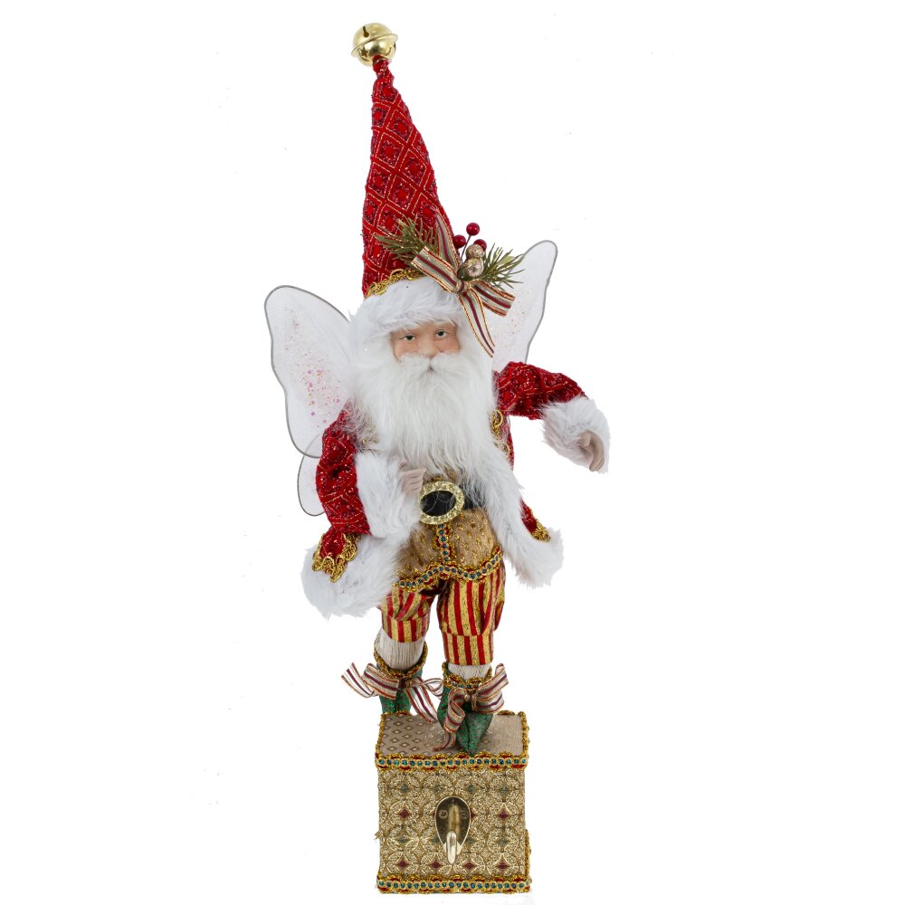 Фигурка декоративная Дед Мороз 18х14х52/40см арт.812613 по цене 