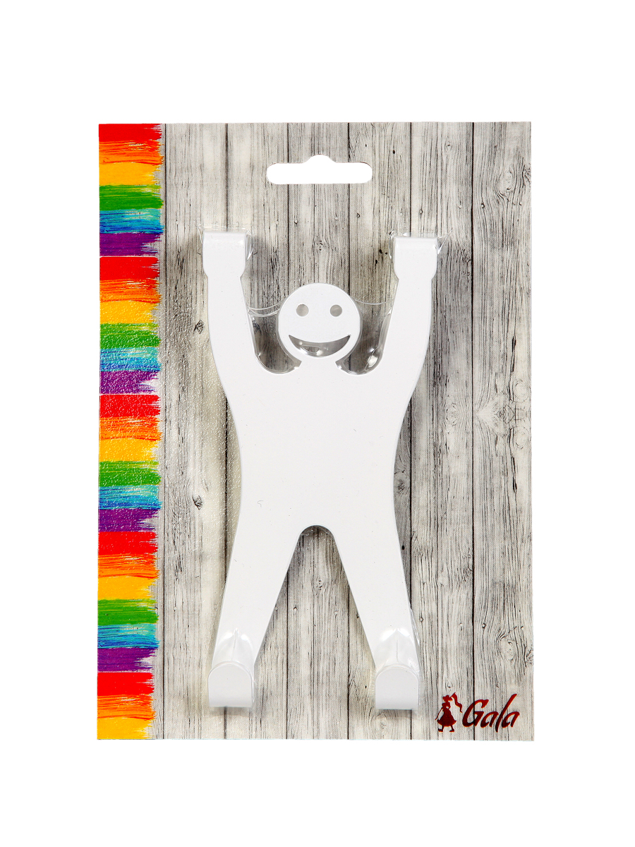 Вешалка для двери 13,9х6,9х4см, металл арт.VE004-WY по цене 