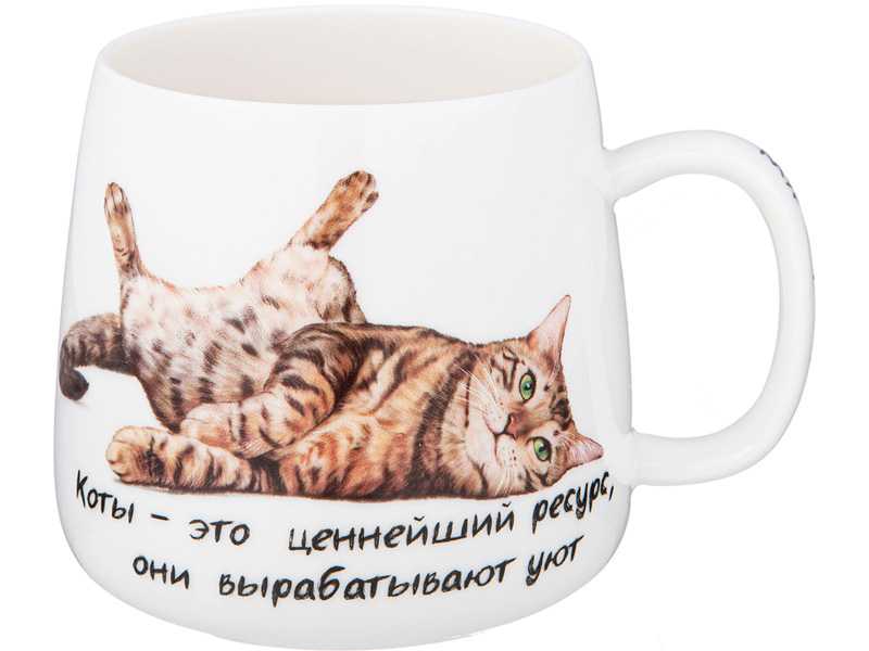 Кружка Лефард Бери кота 400мл, фарфор арт.85-1941 по цене 