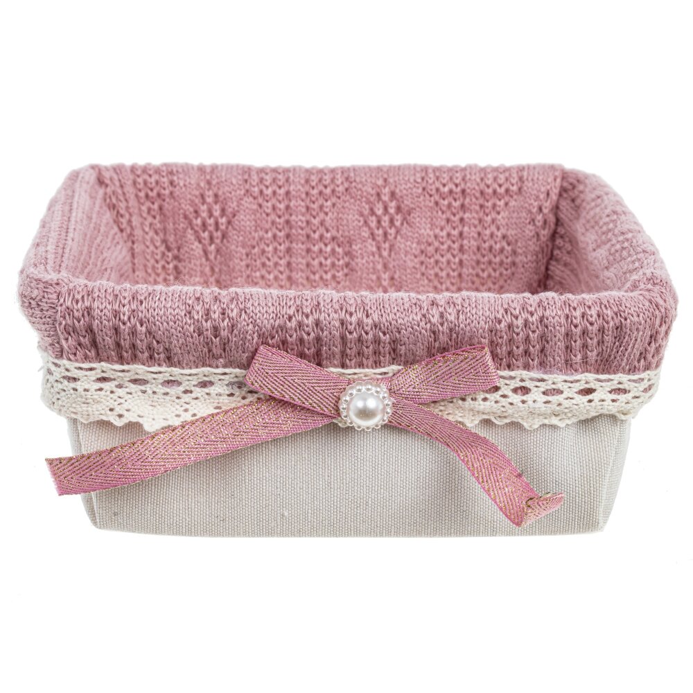 Корзина для хранения 12,5х12,5х5см, металл арт.783536 по цене 