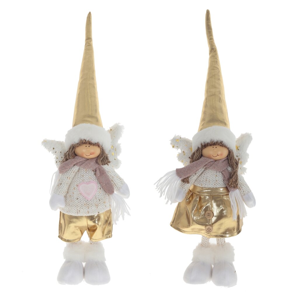 Игрушка набивная Фея золотая 14х9х53см арт.791527 по цене 