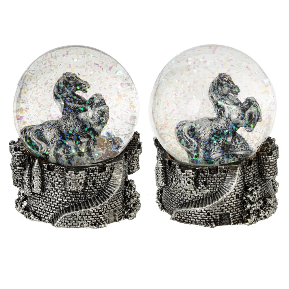 Фигурка в стекл шаре Лошадь 6,5х6,5х9см, 2в арт.823318 по цене 