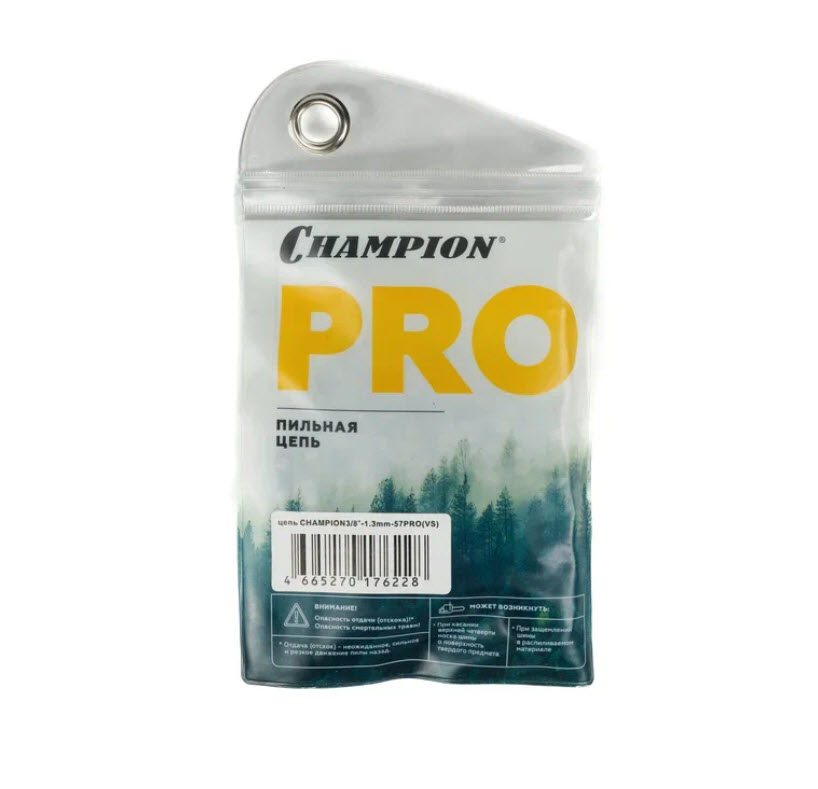 Цепь пильная 3/8"-1,3mm- 57 PRO (VS) CHAMPION A050-VS-57E по цене 
