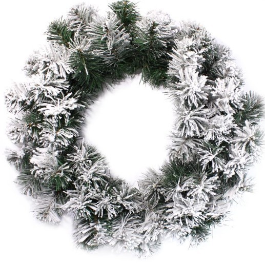Венок Снежная фантазия, 45см, арт.ВНСФ-45 по цене 