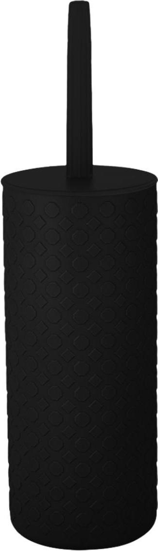 Комплект для туалета Пласт Тайм Блэк (подставка + ершик) по цене 