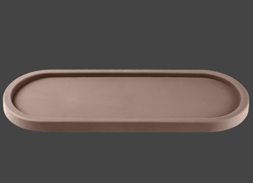 Подставка Амалия 2,1х42,5х16см мокачино, пластик арт.КШ-0719 по цене 