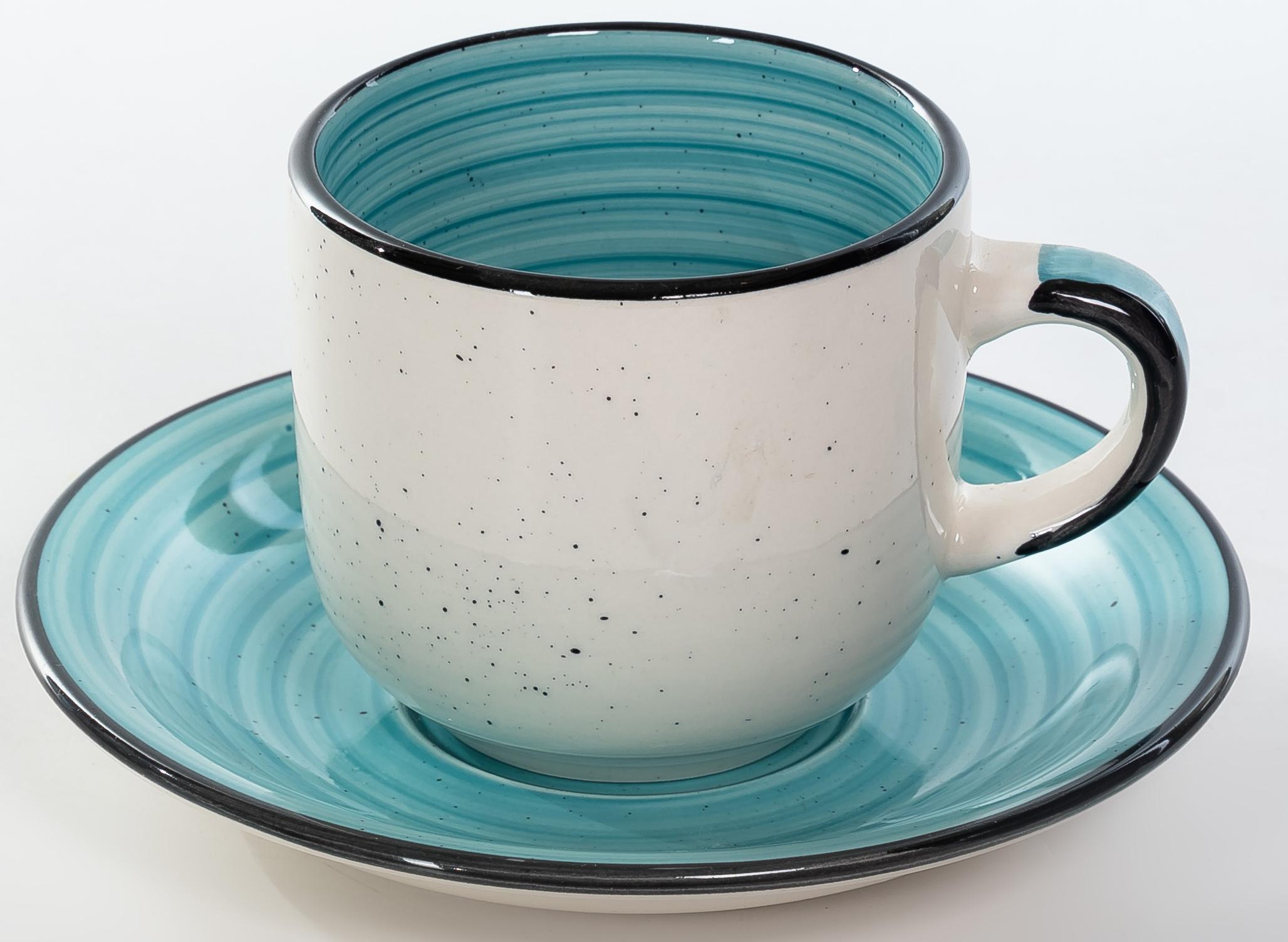 Чайная пара Бриз Эмилия 260мл керамика арт.191-27032 по цене 