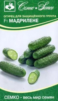 Семена Огурец партенокарпический Мадрилене F1 5 шт Семко 