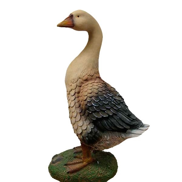 Фигура садовая Гусыня домашняя 29х19,5х46см, полистоун арт.626195/F421 по цене 
