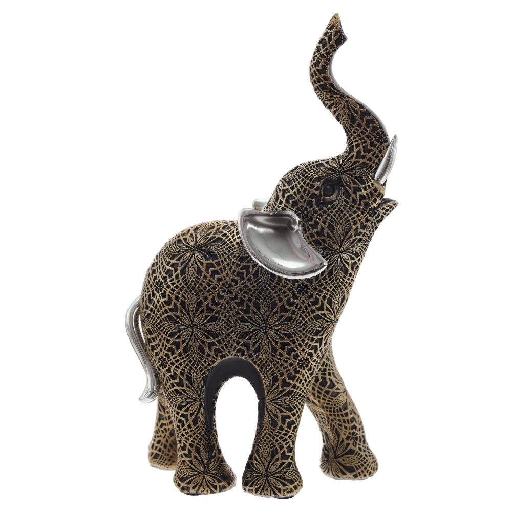 Фигурка декоративная Слон 10,5х5х20см арт.816414 по цене 