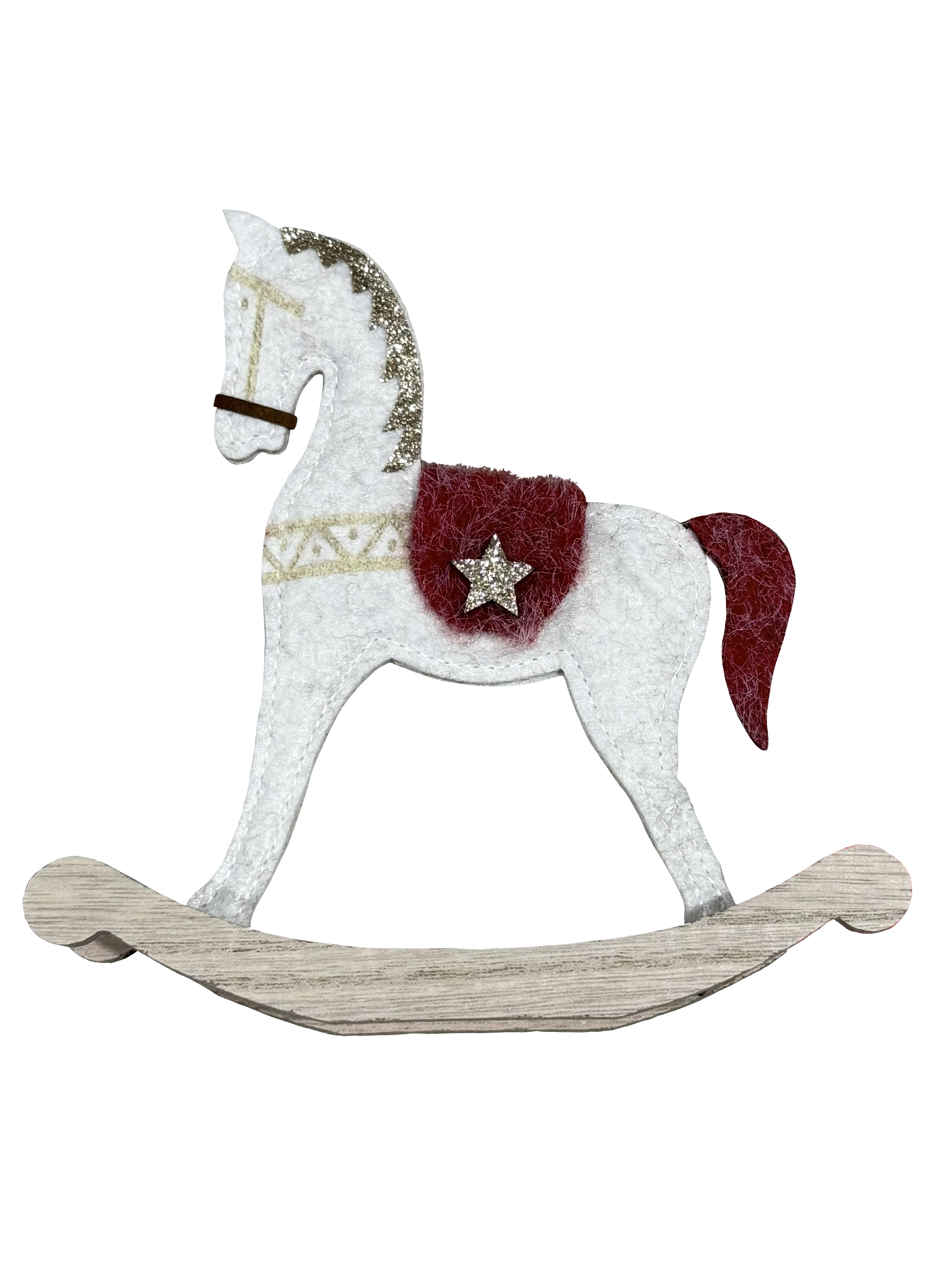 Фигурка Лошадка-качалка 16x16x3,5см, МДФ арт.94534 по цене 