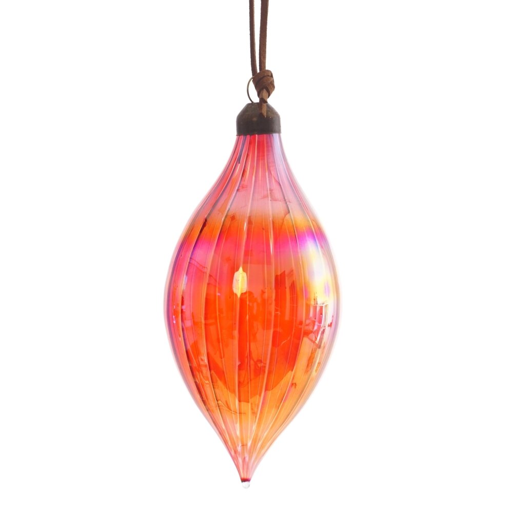 Украшение новогоднее Капля 7х7х15см, стекло арт.811835 по цене 