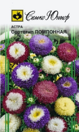 Семена Астра Помпонная (смесь) 0,5 г Семко 