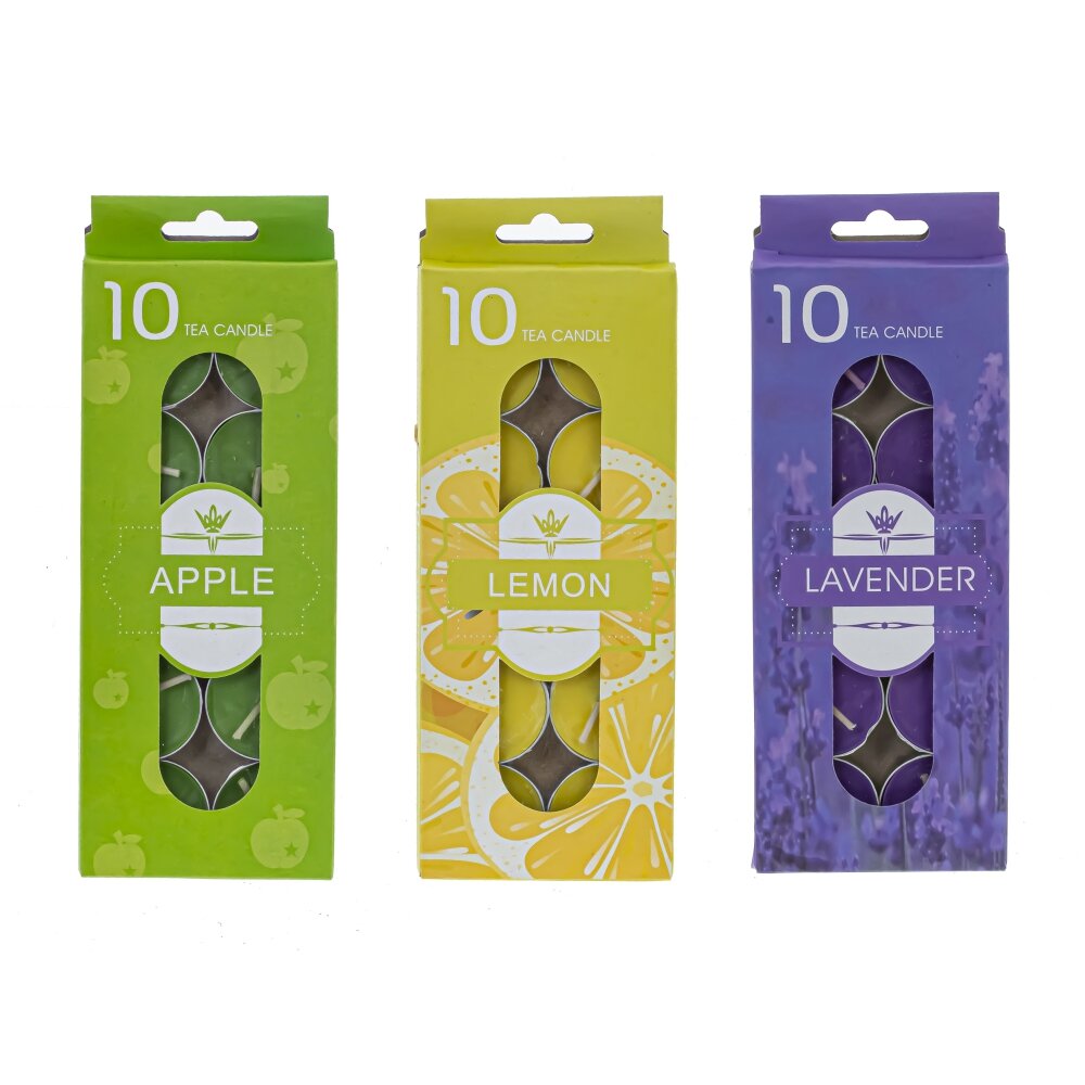 Свеча набор из 10-ти шт. 3в. 20х7,5х1см арт.800512 по цене 