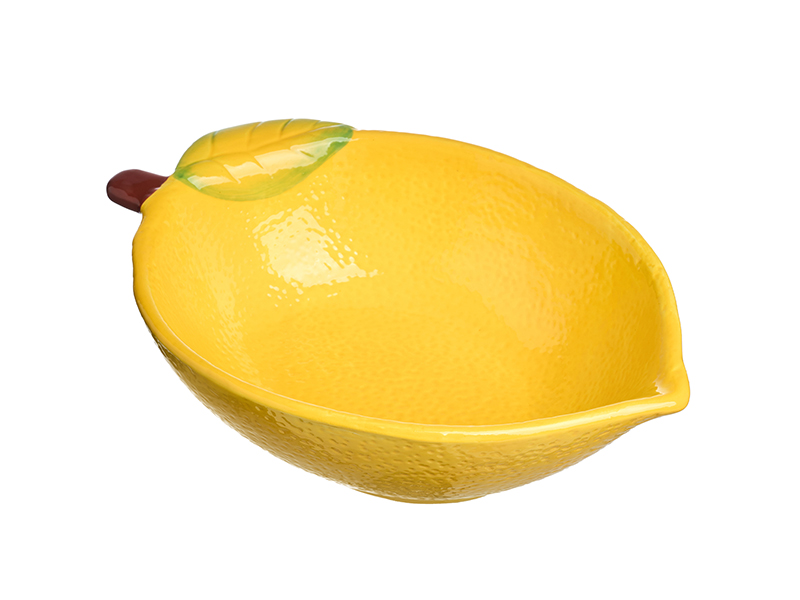 Блюдо для запекания Лимон 550мл 22x15см, керамика арт.490-474 по цене 