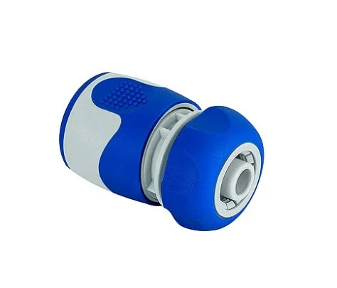 Соединитель (коннектор) для шланга 12 мм (1/2), пластик, TPR по цене 