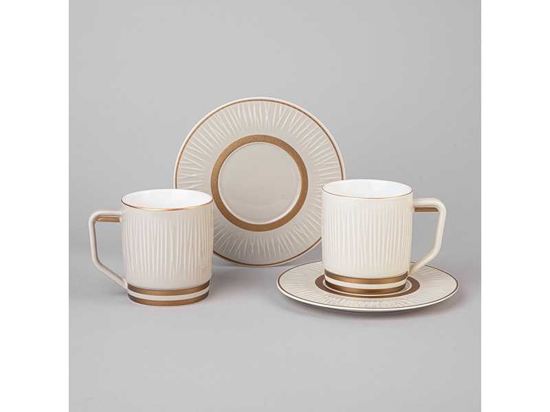 Набор чайный Лефард Травяной на 2пер 4пр 250мл, фарфор арт.42-531 по цене 