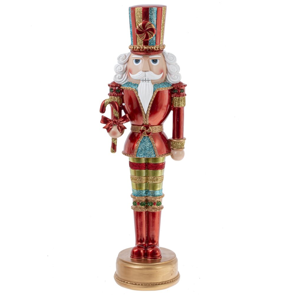 Фигурка декоративная Щелкунчик 15х12,5х49,5см арт.812631 по цене 