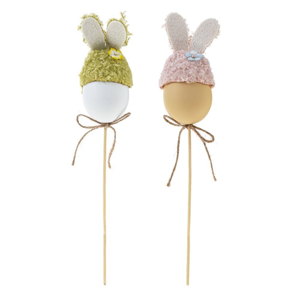 Вставка Яйцо пасхальное Зайчик 5,5х5х31,5см арт.796945 по цене 