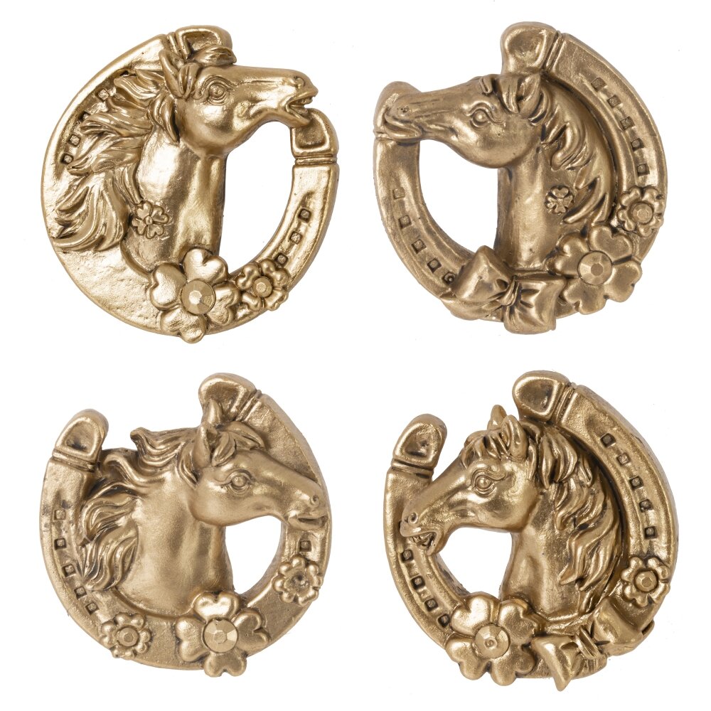 Магнит Лошадка 5х1х5,5см, 4в арт.826528 по цене 