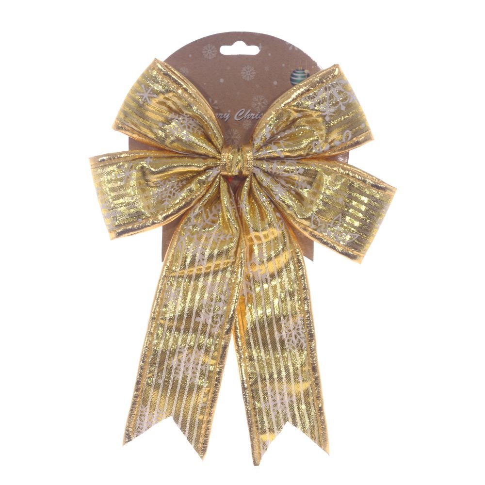 Изделие декоративное Бант золото 20х20х25см по цене 