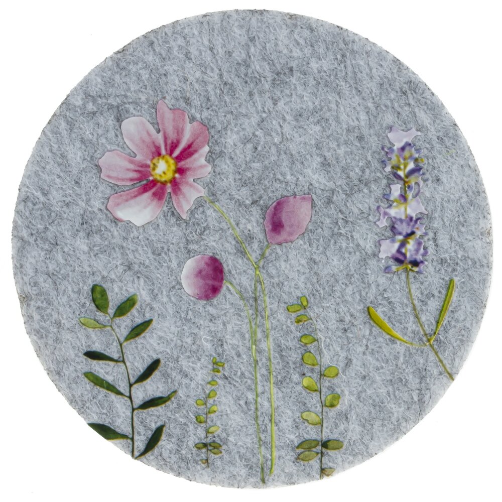 Подставка для кружки, набор из 4-х шт.10х10х0,5см арт.797735 по цене 