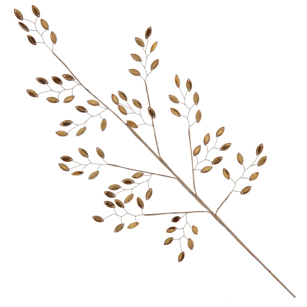 Изделие декоративное Ветка Золотая ночь 18х0,5х73см по цене 