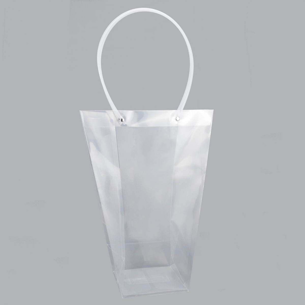 Пакет для цветов пластик 35х26х13см, прозрачный по цене 