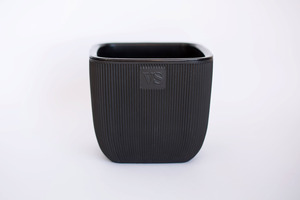 Горшок Фабио ВипСет с дренажной системой 4,7л черный арт.AMF-4,7-11 по цене 