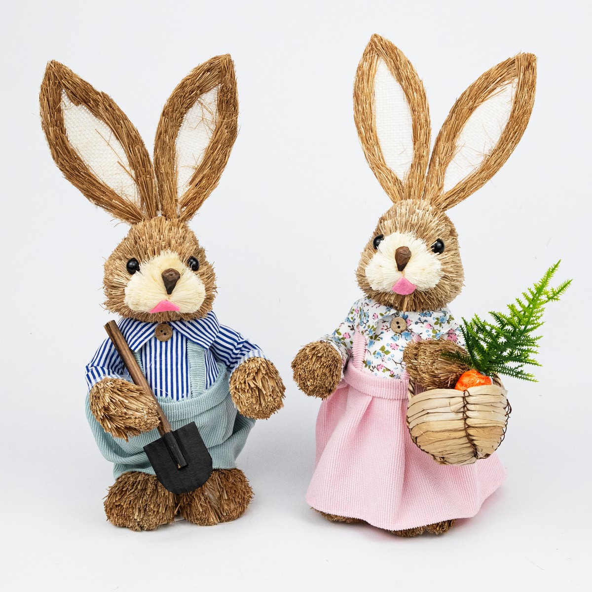 Фигурка Заяц Мальчик/Девочка 35см, в ассорт по цене 