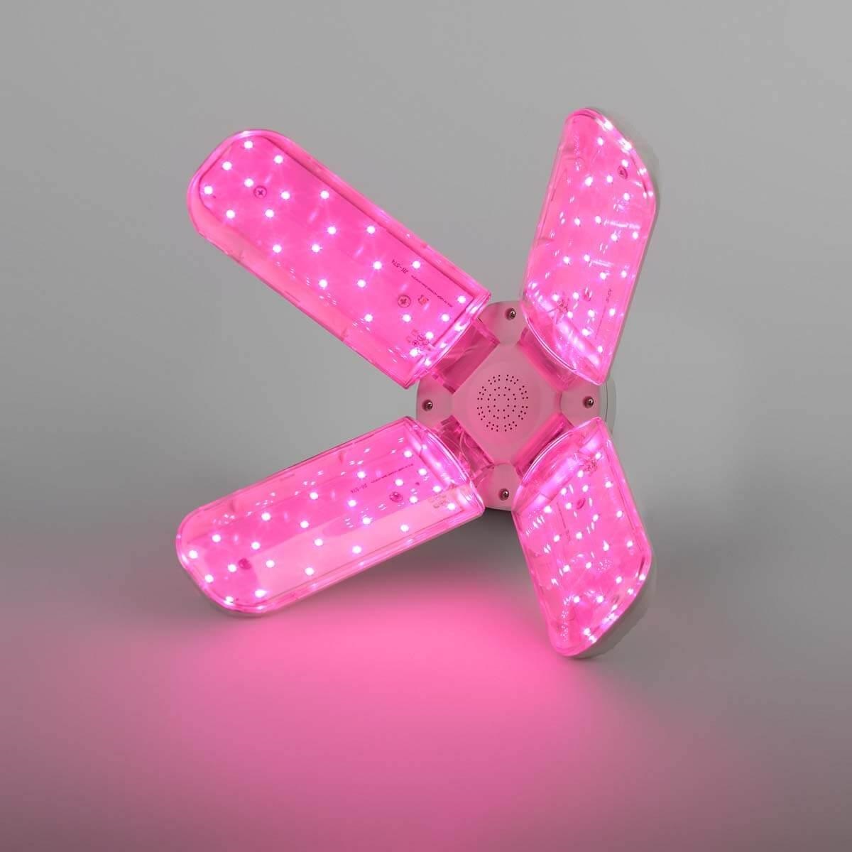 Фитолампа Эра светодиодная 4-х лепестковая красно-синего спектра 36Вт по цене 