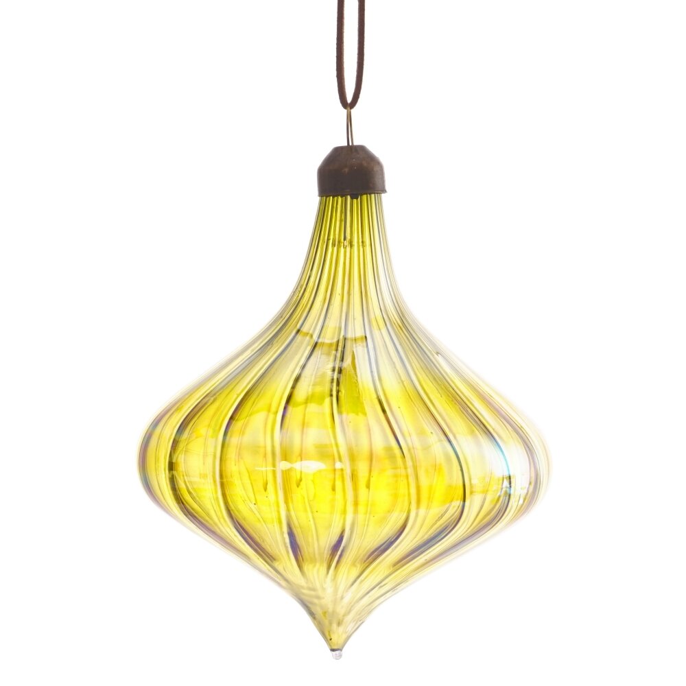 Украшение новогоднее Капля 10х10х14см, стекло арт.811844 по цене 