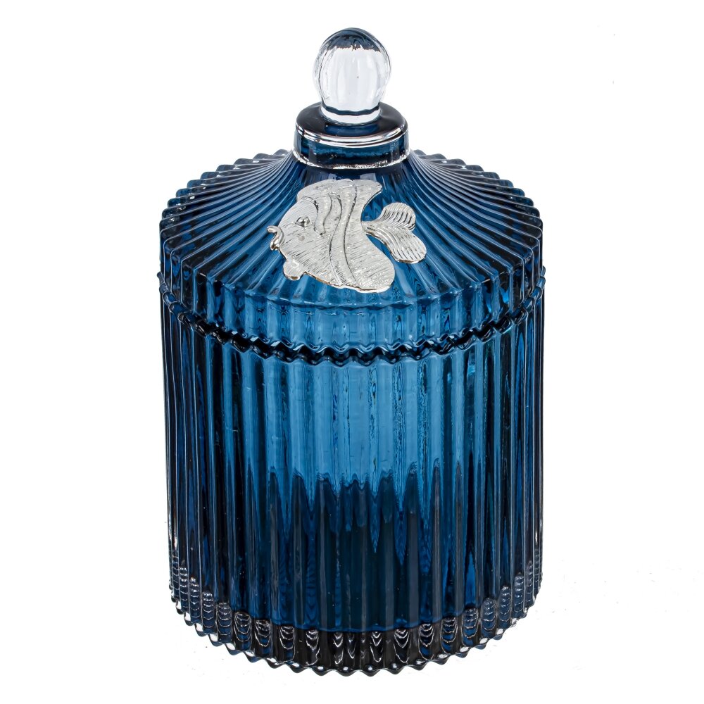 Шкатулка 10,5х10,5х17см стекло арт.804965 по цене 