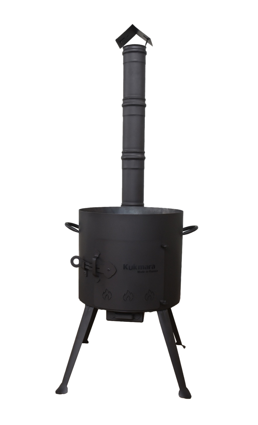 Учаг для казана ТМ Кукмара с трубой, металл 12л по цене 