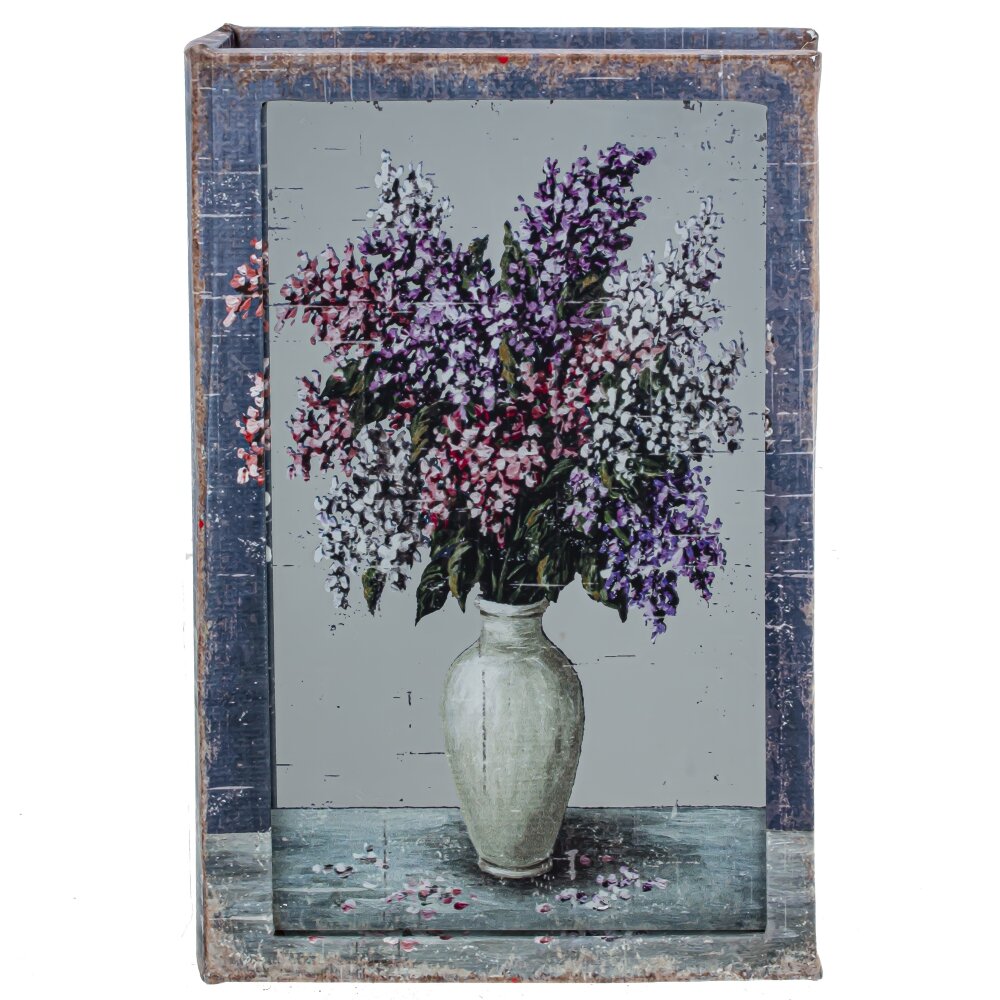 Ключница с зеркальным элементом 17x5x26см арт.804547 по цене 