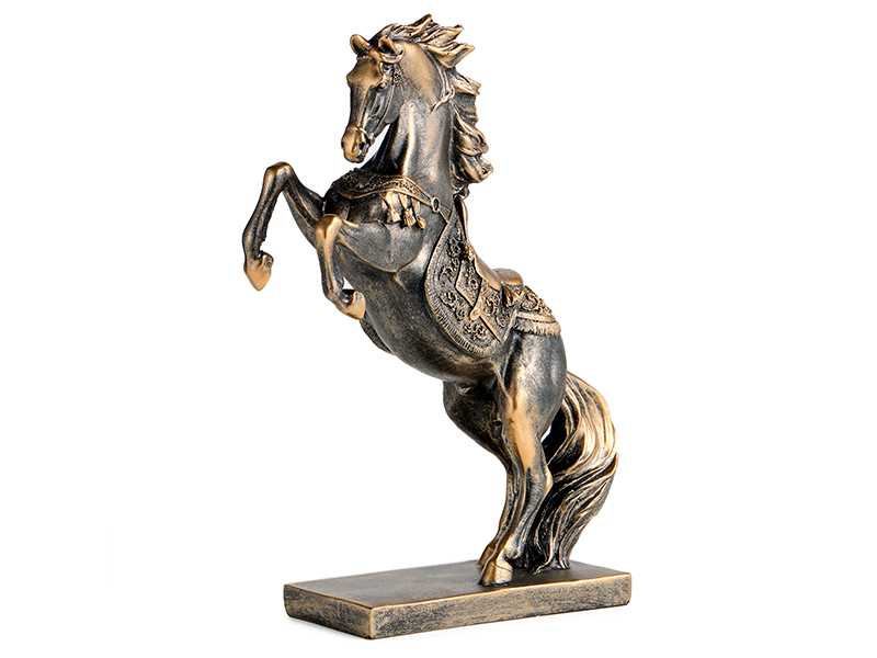 Фигурка декоративная Лошадь 17,3x7x23,8см, полистоун арт.146-2194 по цене 